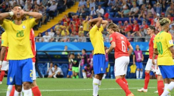 Le Brésil accroché par la Suisse