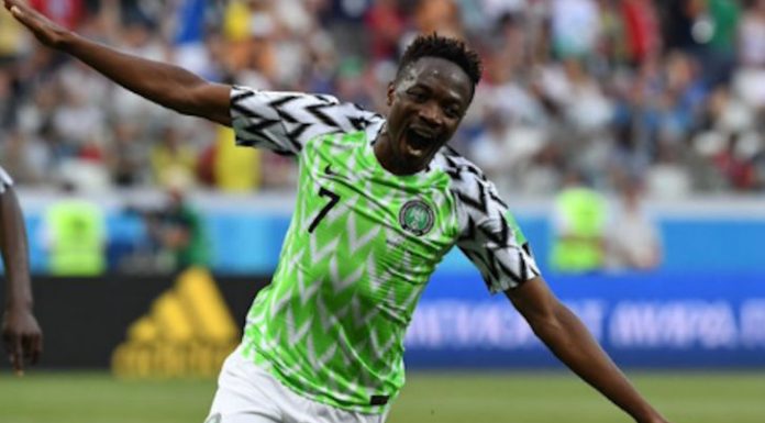 Le Nigeria s’offre l’Islande grâce à un doublé d’Ahmed Musa