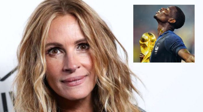 Julia Roberts : son incroyable message à Paul Pogba