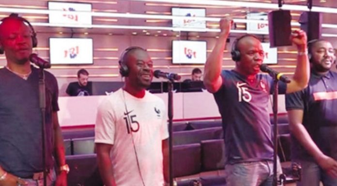 Musique: A’Salfo exprime sa fierté pour le choix du titre ‘’Magic in the air’’