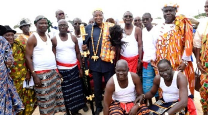 Les populations Atchan reconnaissants au président Alassane Ouattara pour les actions de développement en leur faveur