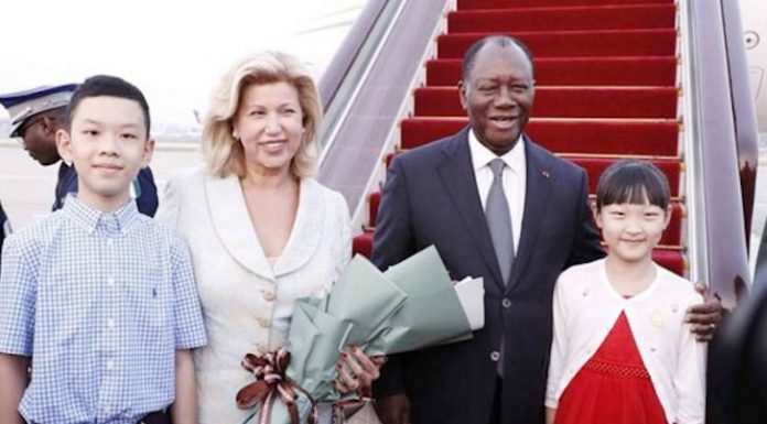 Coopération: Le Président Alassane Ouattara est arrivé ce mardi à Beijing