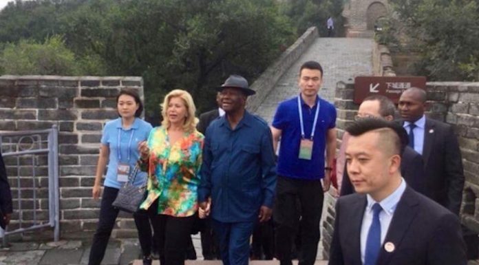 Visite touristique : Alassane Ouattara à la Grande Muraille de Chine, ce dimanche