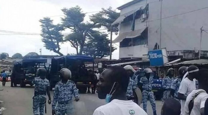 Une manifestation des habitants d’Adjamé-village réprimée par les forces de l’ordre, plusieurs blessés enregistrés