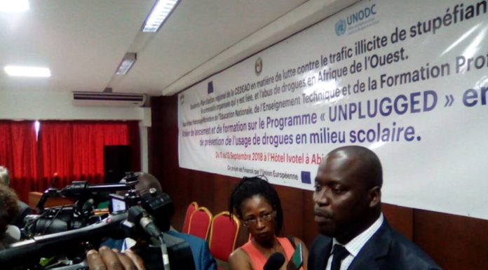 Atelier de lancement sur le programme “UNPLUGGED” en matière de prévention de l’usage de drogues en milieu Scolaire.