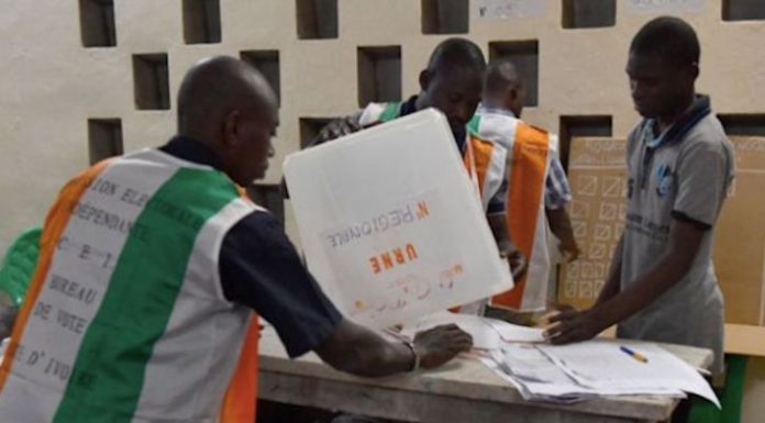Les premiers résultats des élections locales en Côte d’Ivoire