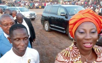 Réconciliation: Depuis Ouragahio, la ministre Kandia Camara “salue” Laurent Gbagbo