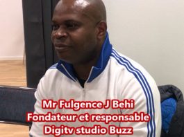 Sortie Officielle de DIGI-TV Studio Buzz: Le parcours narratif du fondateur Fulgence Ja Béhi