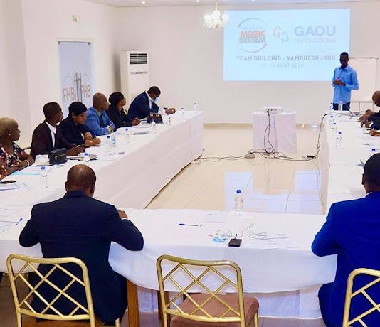 Gaou production et la fondation Magic system en séminaire