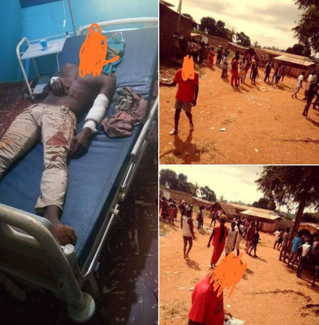 Violences Électorales du côté de VAVOUA. Des militants pro Ouattara violentent à la machette des jeûnes "Sôkuas" participant au boycott actif. Des blessés graves et des Images insoutenables que nous avons décidé de vous épargner.