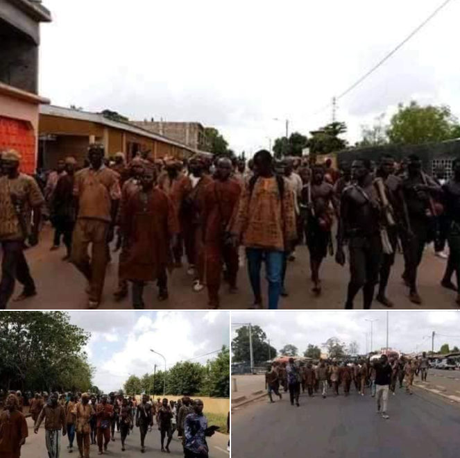 Après l'appel du président Guillaume Kigbafori Soro, les DOZOS se ralient au CNT et menacent alassane Ouattara et ses milices. Le porte-parole des DOZOS :"nous sommes désormais du côté du peuple, celui qui ouvrira le feu sur le peuple nous ouvrirons le feu sur lui"