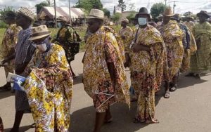 Le président Laurent Gbagbo à Mama : Chefs traditionnels venus de partout