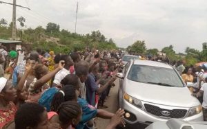 Visite du président Gbagbo au président Bedié à Daoukro