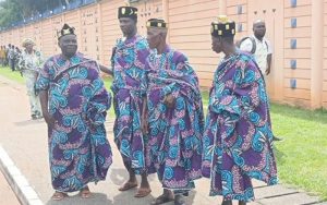 Visite du président Gbagbo au président Bedié à Daoukro