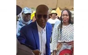 Visite du président Gbagbo au président Bedié à Daoukro