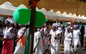 Visite du président Gbagbo au président Bedié à Daoukro