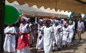 Visite du président Gbagbo au président Bedié à Daoukro