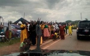 Visite du président Gbagbo au président Bedié à Daoukro