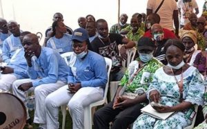 Visite du président Gbagbo au président Bedié à Daoukro