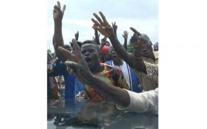 Visite du président Gbagbo au président Bedié à Daoukro