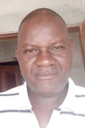 Mr Guede Tapé Antoine ex-agent de la police municipale de Soubré, l'ouest de la Côte d'Ivoire