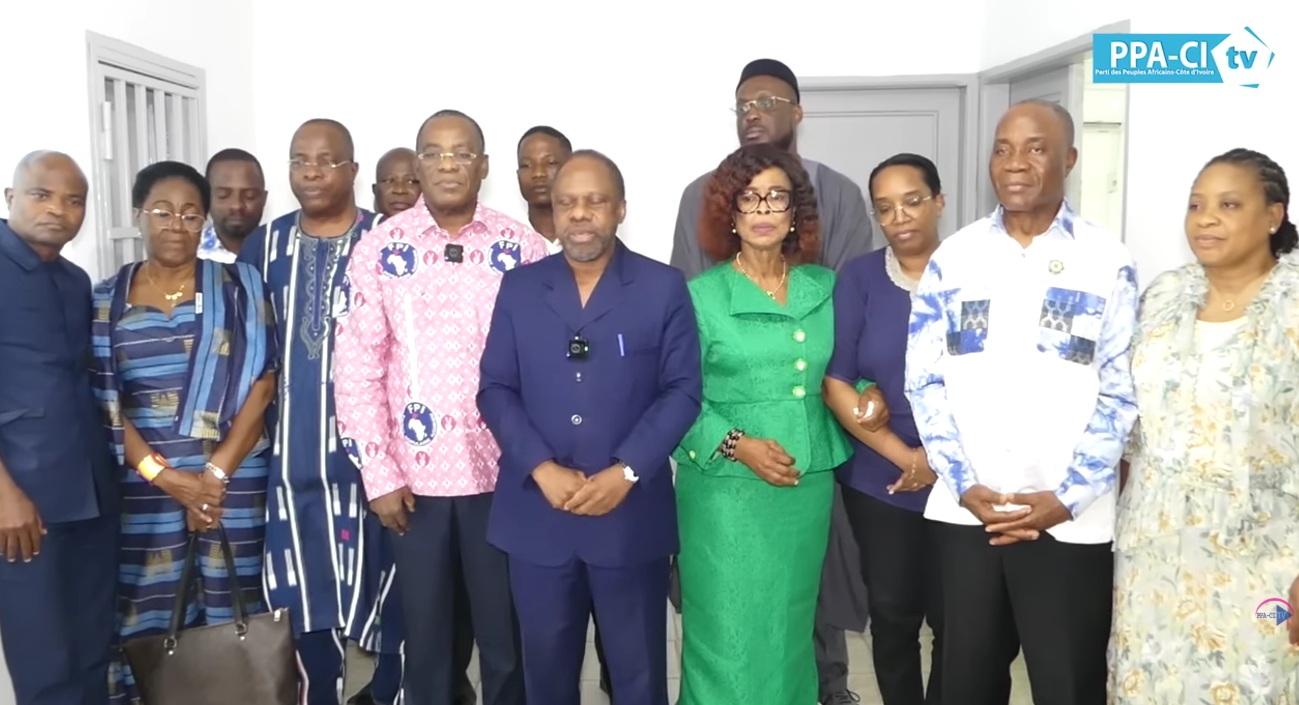 Le Président Affi N’Guessan rejoint la marche du Front commun pour le 09 août 2025