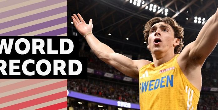 Duplantis gets 14th world record & third world title