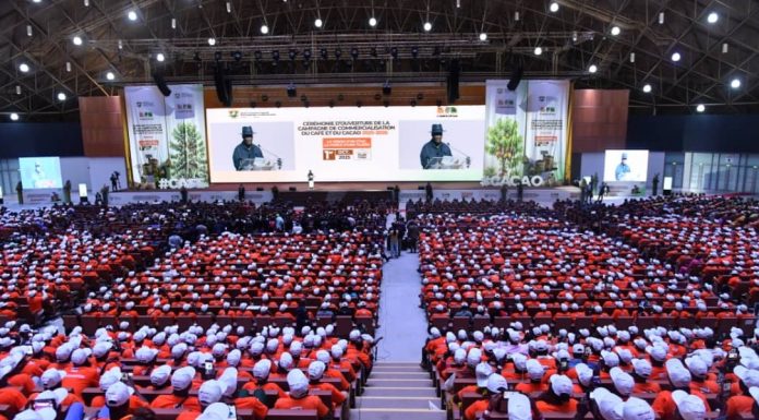 Campagne Café-Cacao : Allocution du directeur général du conseil Café-Cacao 2025-2026, Mr Koné Brahima Yves