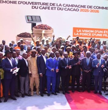 Campagne de commercialisation du café et du cacao: Discours du ministre Adjoumani