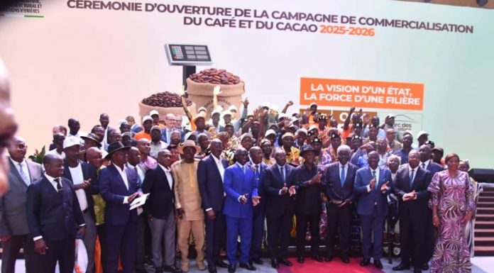 Campagne de commercialisation du café et du cacao: Discours du ministre Adjoumani