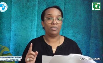 Côte d’Ivoire: Le front commun condamne fermement le coup d’état civil