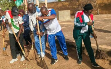 Engagement patriotique Forte mobilisation pour l’assainissement du site Faso Mêbo à Ziniaré