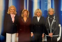 Solidarité et action sociale : échanges entre Dominique Ouattara et Brigitte Macron à l’Élysée